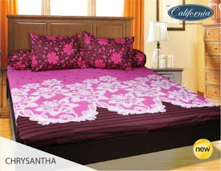 Sprei california motif Chrysantha