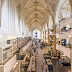 Old Cathedral Turned Into Modern Bookstore, The Netherlands 2016