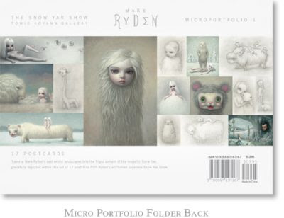  two detail painting views and seven drawings from Mark Ryden's 2009 solo 