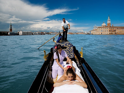 gondola massage hotel cipriani