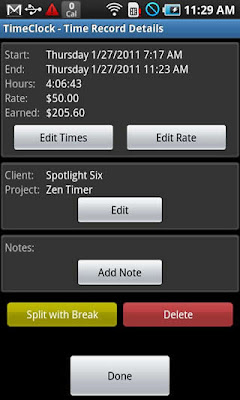 TimeClock – Time Tracker 02