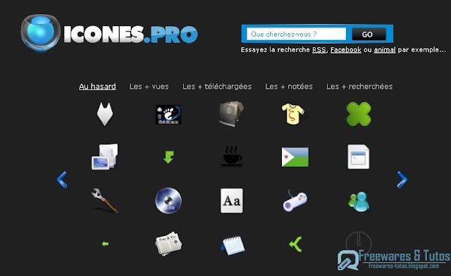 Le site du jour : Icones.Pro