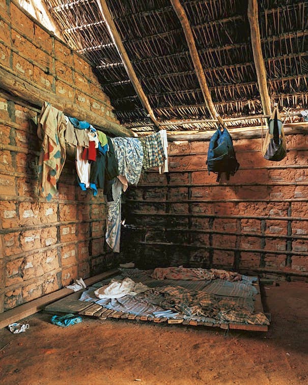 16 Children & Their Bedrooms From Around the World - Ahkohxet, 8, Amazonia, Brazil - Ahkohxet's Bed