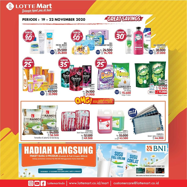 Katalog Promo Weekend LOTTEMART Periode 19 - 22 November 2020