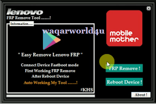 Lenovo Frp Remove Tool 2019 Free Download