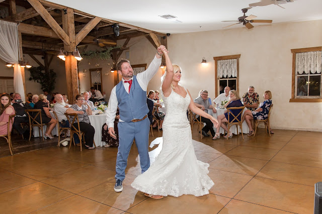 Shenandoah Mill Wedding Photography of The bride and groom's first dance