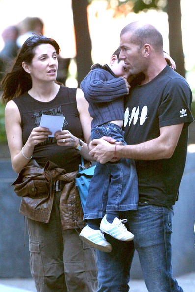 SPORTIGE: Zinedine Zidane and His Wife Images 2012