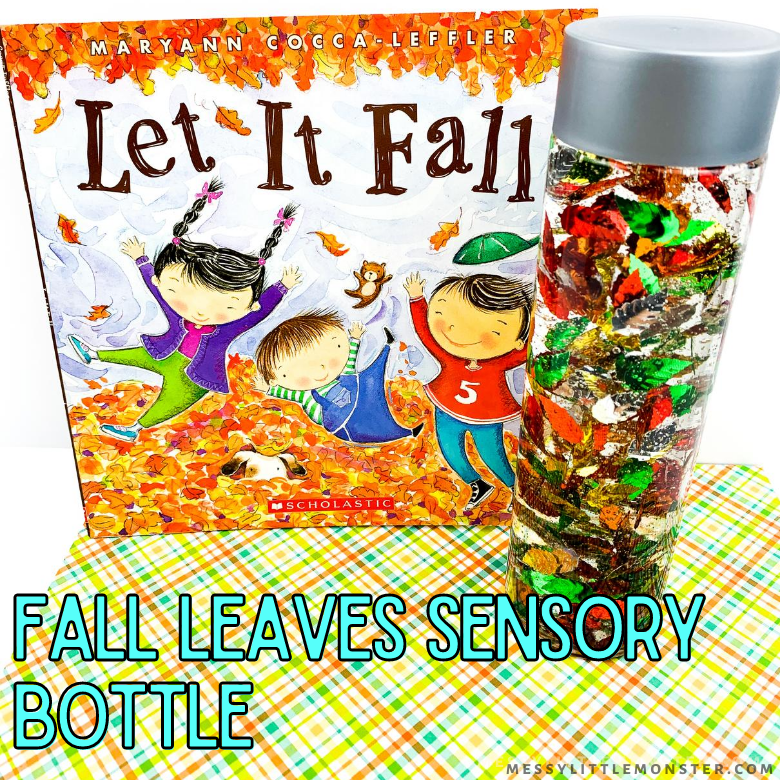 Fall sensory bottle