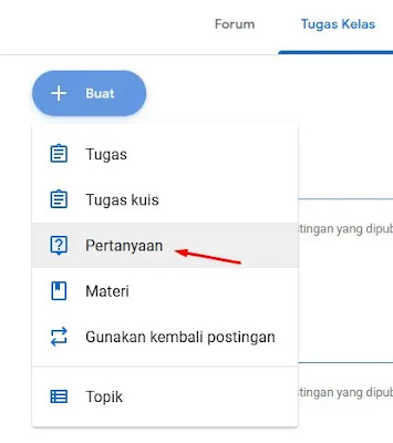 Membuat Pertanyaan