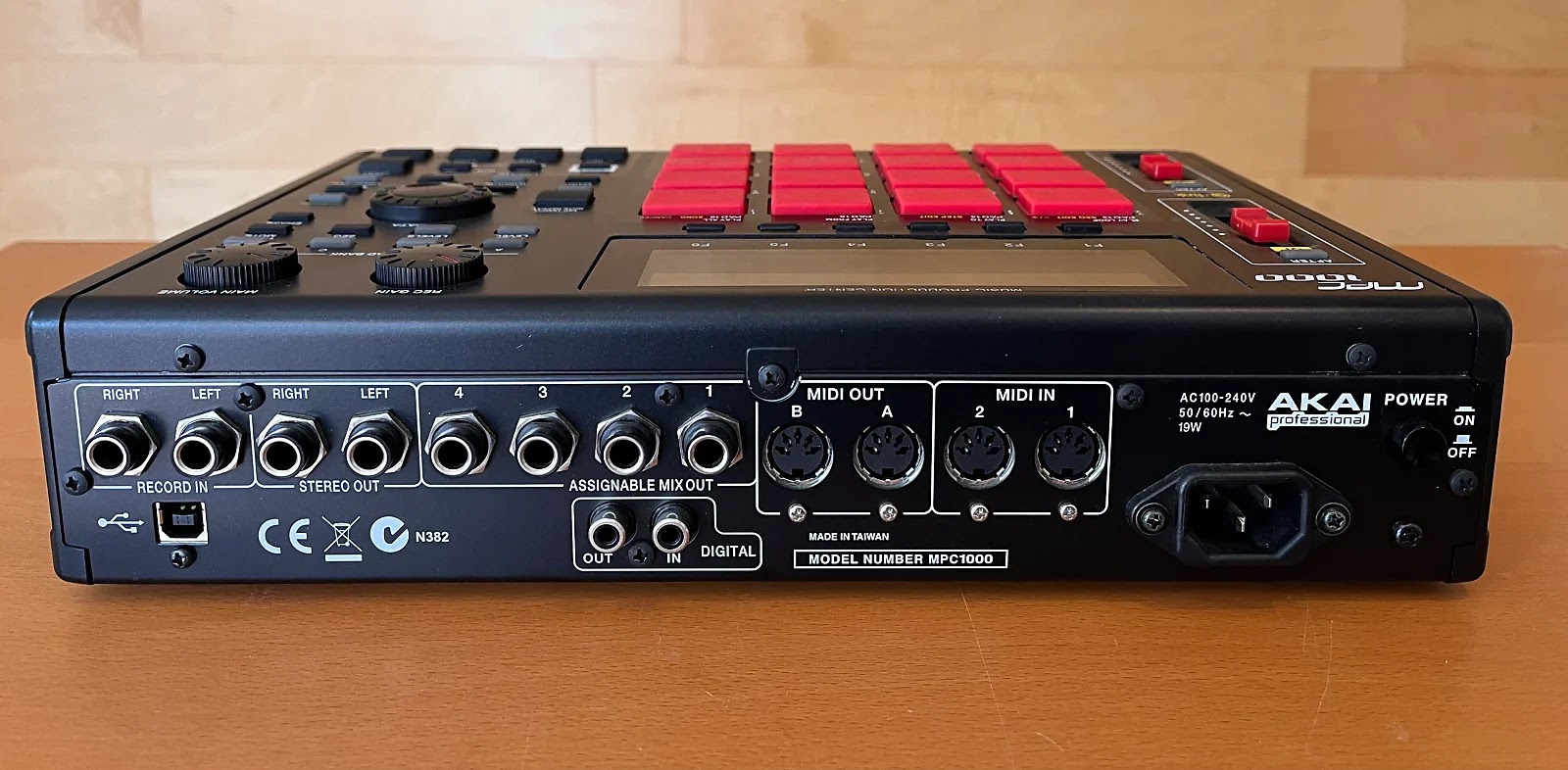 AKAI MPC1000 BK jjos 3.16