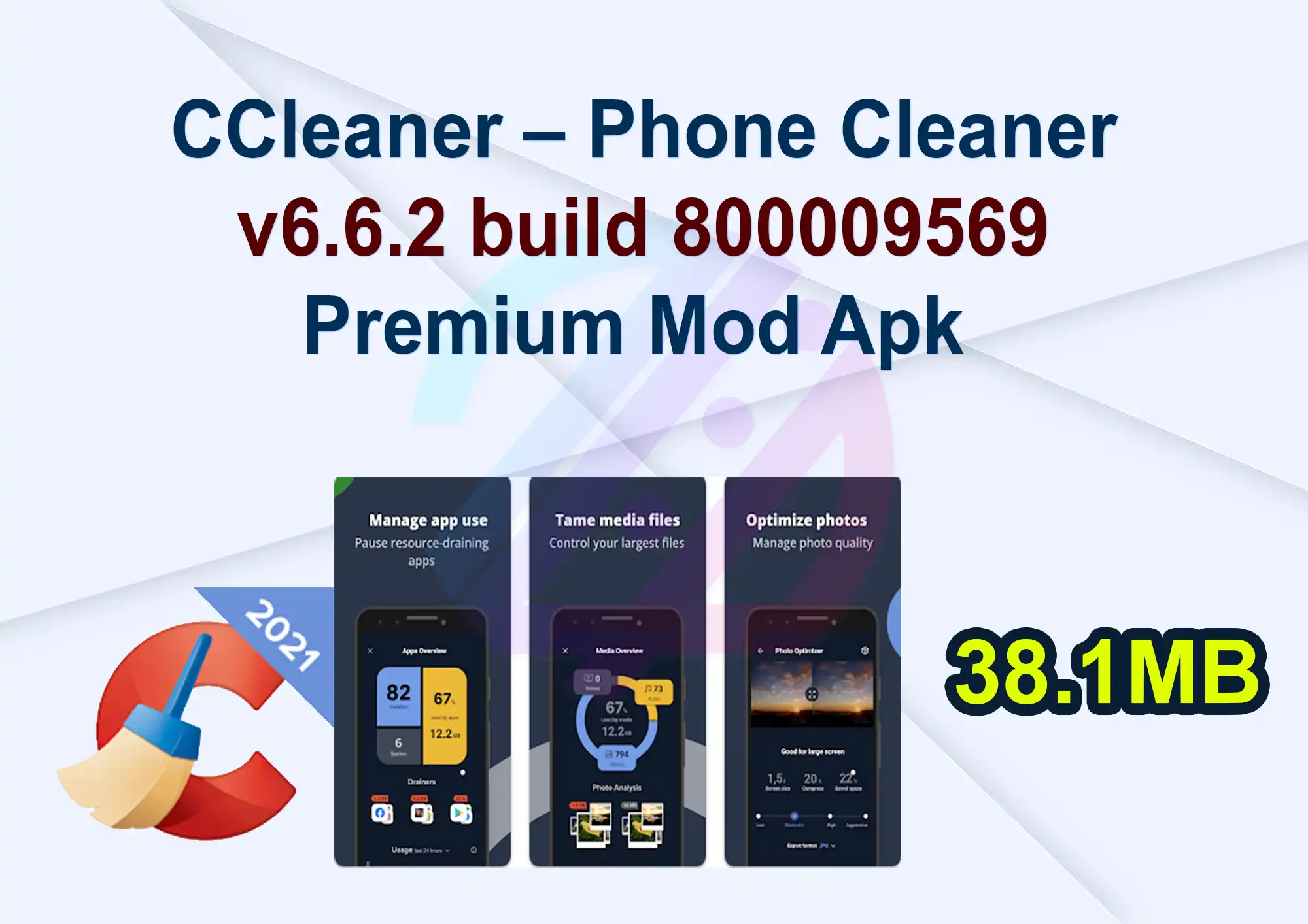 CCleaner – Phone Cleaner v6.6.2 build 800009569 Premium Mod Apk 