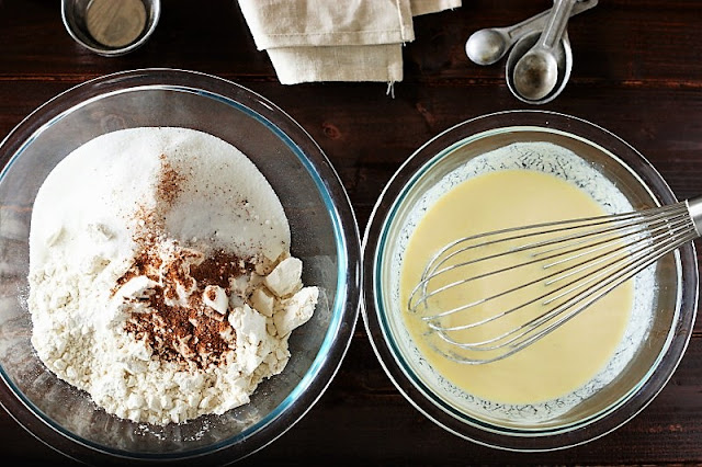 Homemade Baked Donuts Ingredients Image