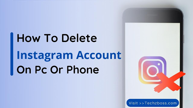 How To Delete An Instagram Account On Computer