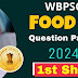 WBPSC Food SI 1st Shift Question Paper 2024 PDF || ফুড সাব ইন্সপেক্টর প্রশ্নপত্র 2024 PDF