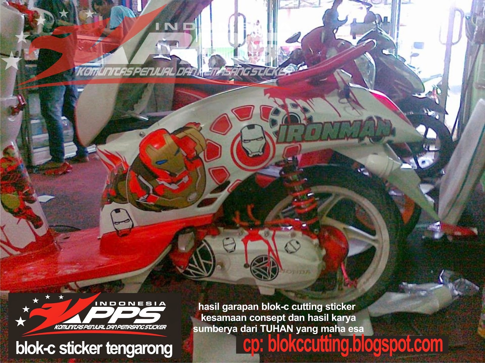 84 Modifikasi Scoopy Cutting Sticker  Kumpulan Modifikasi 