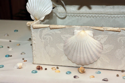 Wedding Reception Card Boxes on Ingrid Rhodes Styled Events  Beach Theme Wedding Reception