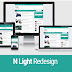 Template N Light Redesign Green Responsive Blogger