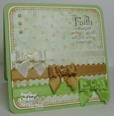 Our Daily Bread designs Flowering Faith Designer Angie Crockett