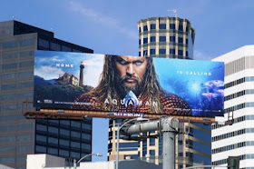 Aquaman movie billboard