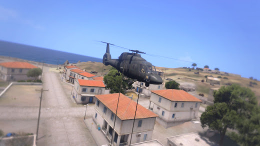 arma3でヘリコプターからのファストロープ降下を再現するスクリプト