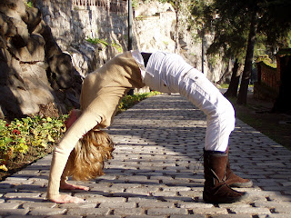 Patic en Urdhva Dhanurasana