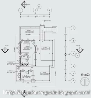 แบบบ้านปฏิทินตราช้าง บ้านสองชั้น 4ห้องนอน 3ห้องน้ำ พ.ศ 2557 [3]