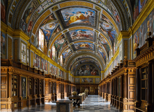 Biblioteca de El Escorial, San Lorenzo de El Escorial, España