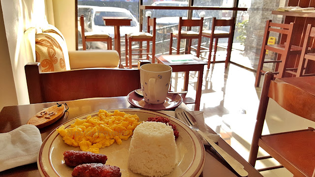 breakfast nook of Bukidnon Business Hotel in Malaybalay