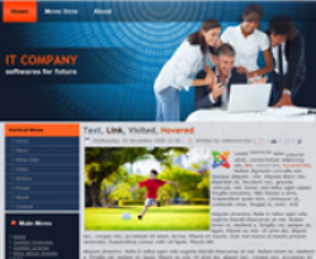 IT Company Joomla 1.6 Template