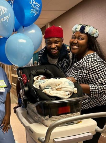 Nollywood Actors, Stan And Blessing Nze Welcome Baby Boy [PHOTOS]