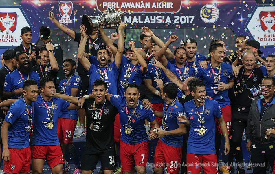 Tahniah JDT juara Piala Malaysia 2017 - AkuBahrain