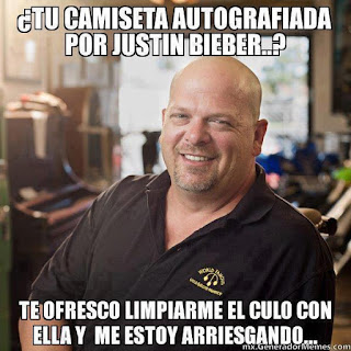 ¿TU camiseta autografiarla por Justin Bieber?