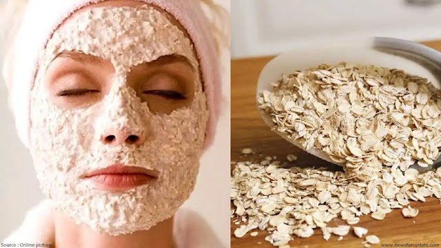 Trouble with oily skin in hot weather ? Use Oatmeal Face pack