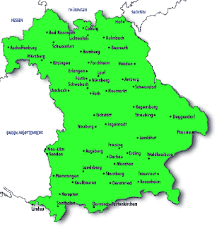 Map of Bayern Province