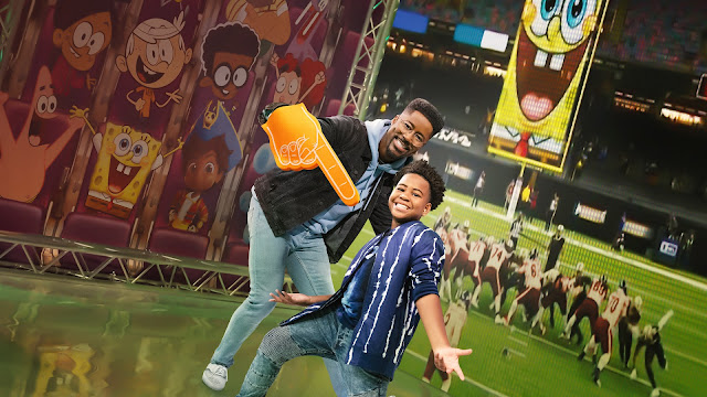 'NFL Slimetime' hosts Nate Burleson and Young Dylan