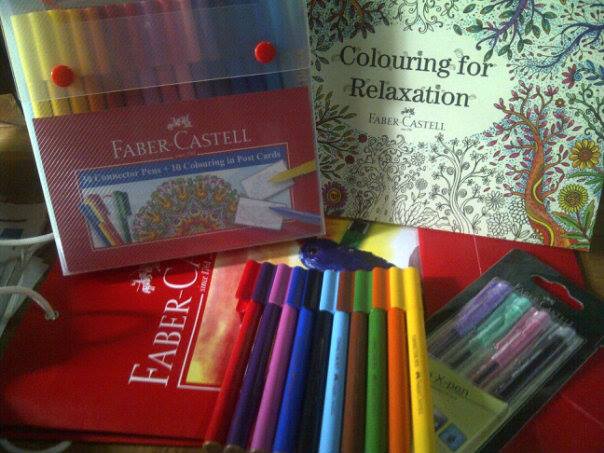  Faber Castell Colouring for Relaxation Obat Anti 