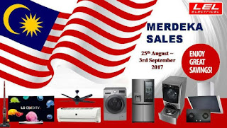 LEL Electrical Bukit Mertajam Merdeka Sales (25 August - 3 September 2017)