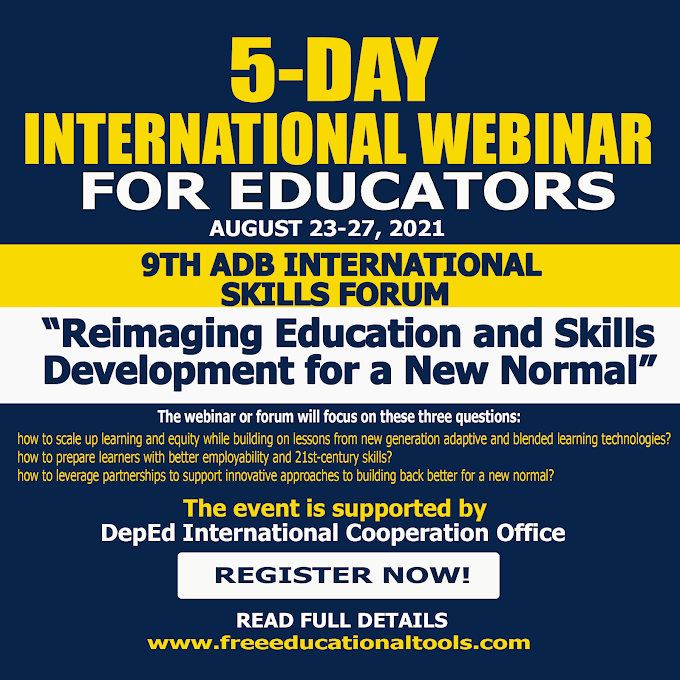 5-DAY International Skills Forum for Educators | August 23-27 | Register Now