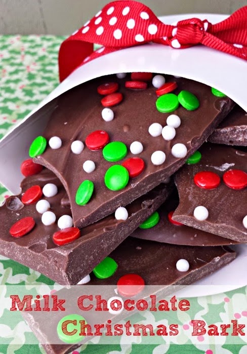 Milk Chocolate Christmas Bark
