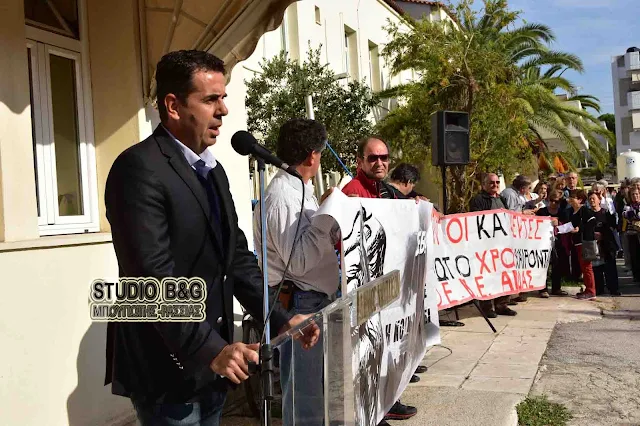 Δημήτρης Κωστούρος: Αγωνιστικό παρών του Δήμου Ναυπλιέων στο συλλαλητήριο διαμαρτυρίας για το νοσοκομείο Ναυπλίου