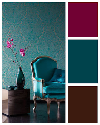 MAGENTA CHOCOLATE TEAL