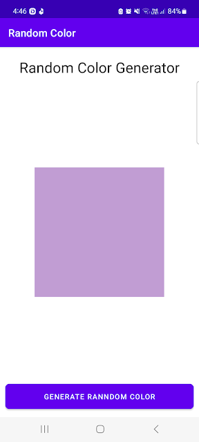 Generate Random Color | Android Studio | Kotlin