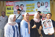Gandeng Caleg DPR RI, Niken Nurma Yunita Bagikan Makan Gratis di Pasar Gambar Wonodadi 