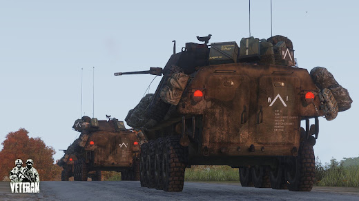 Arma3用Veteran MODの改良されたLAV-25歩兵戦闘車両