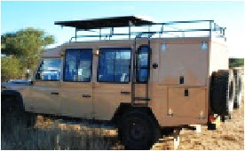 Namvic Namibia fleet of vehicles