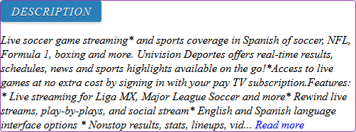 univision deportes live stream
