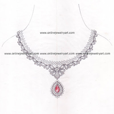 Diamond Necklace Designs