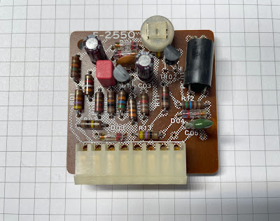 Sansui 9090_Multi-Path Circuit Board (F-2550)_after servicing