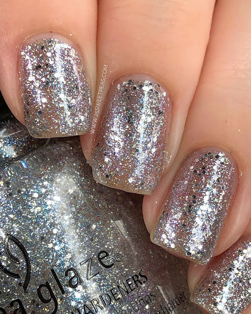 China Glaze T IS FOR TINSEL 25 Sweetpeas