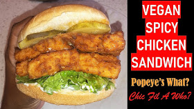 vegan spicy chicken sandwich
